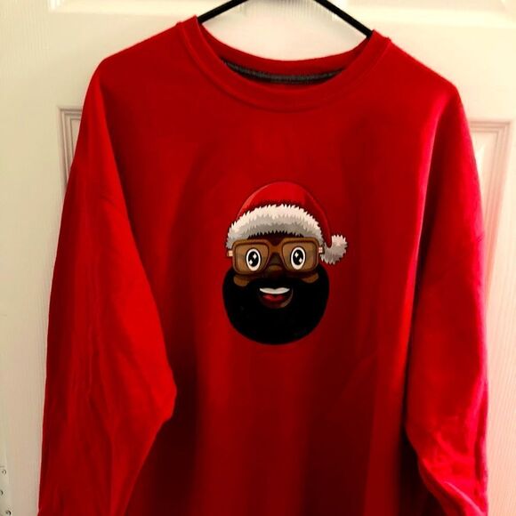 Tru Black Santa Sweatshirt   - Picture 1 of 1
